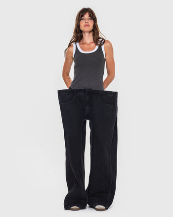 Voluminous Square Jeans