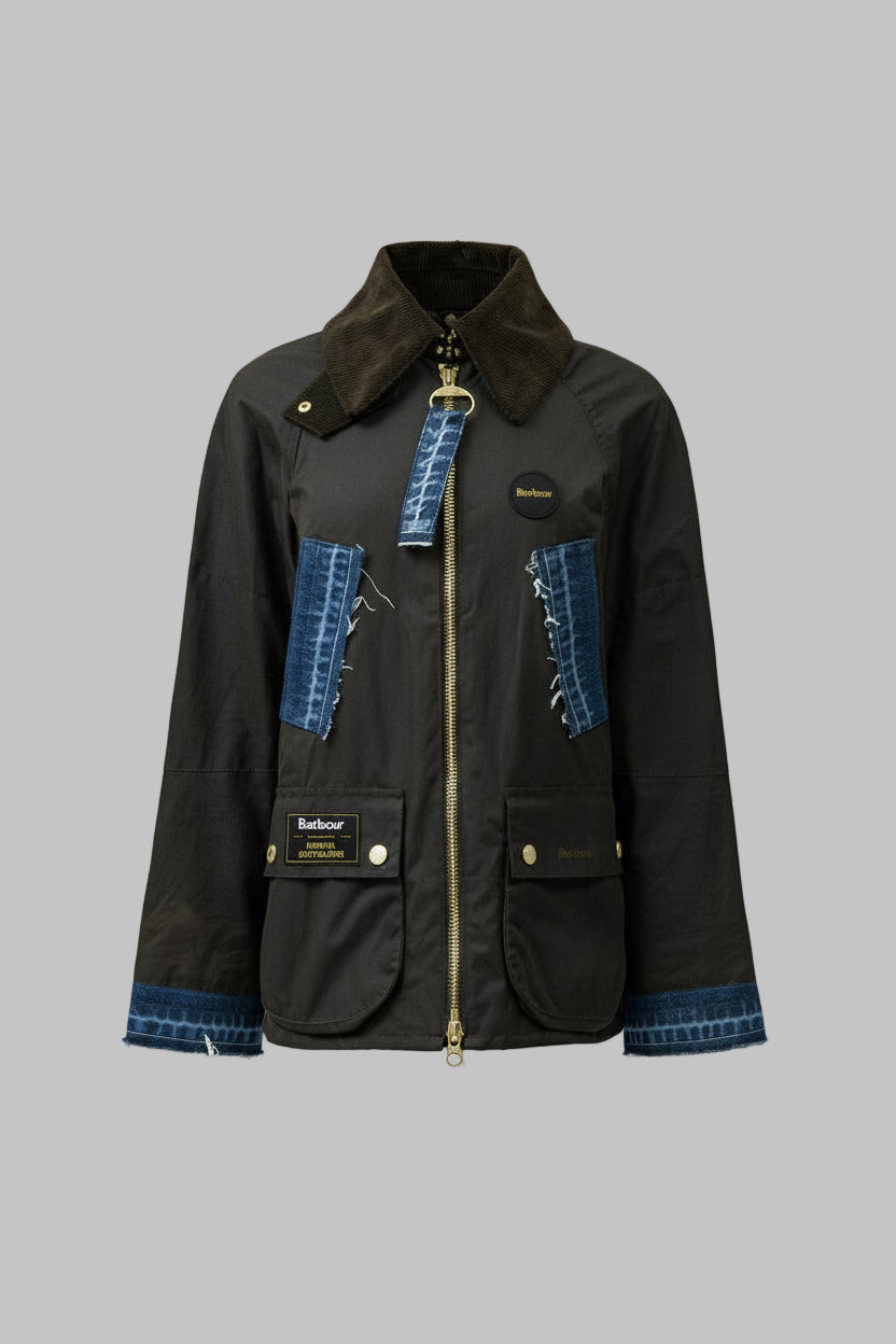 Buy ALLERSTON WAXED JACKET – Outerwear by Ksenia Schnaider | Ethical & Sustainable Fashion