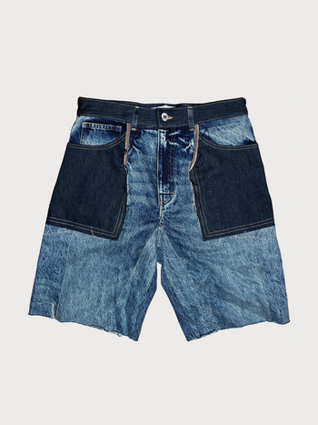 Reworked Denim Shorts