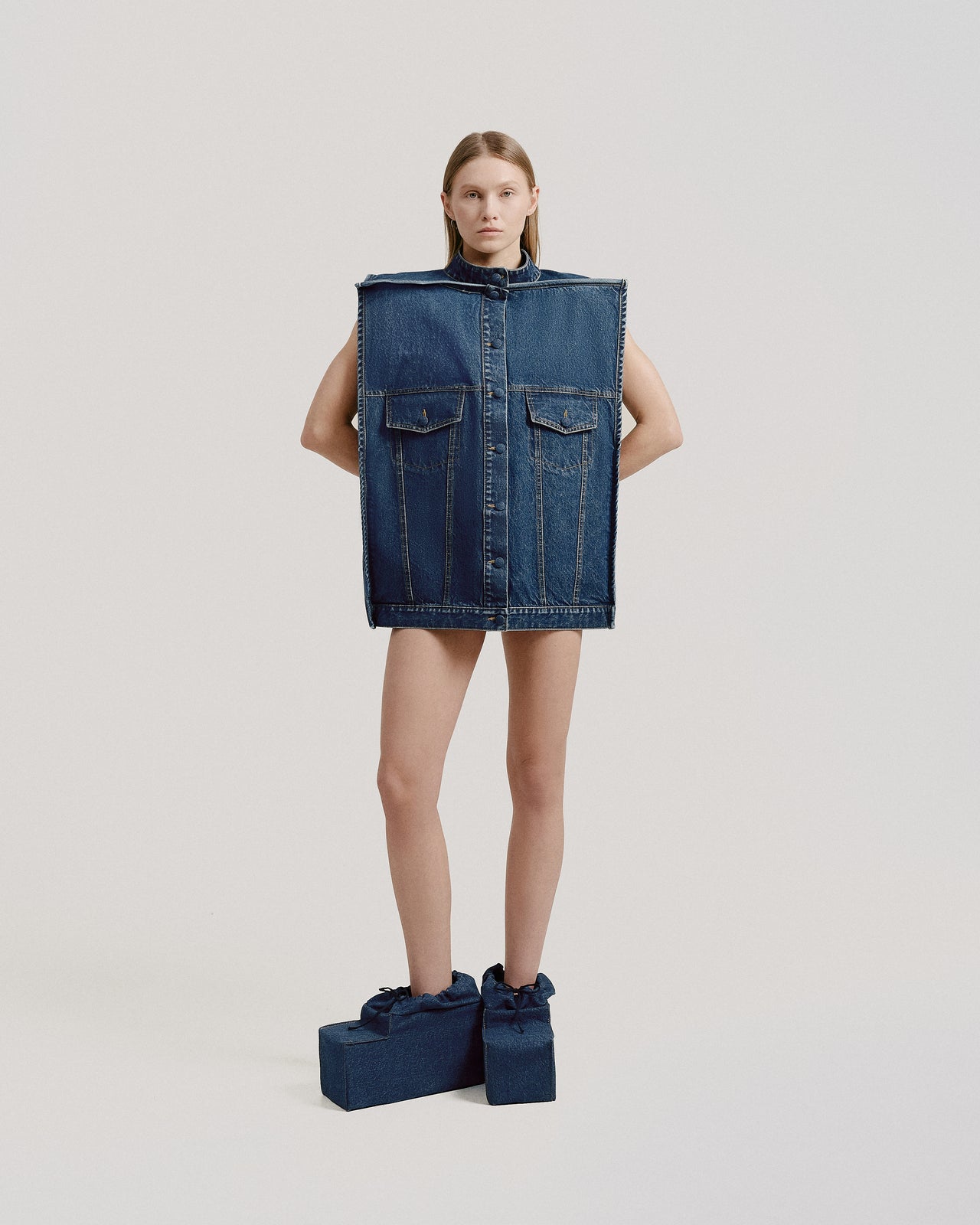 Buy Square Vest – by Ksenia Schnaider | Ethical & Sustainable Fashion