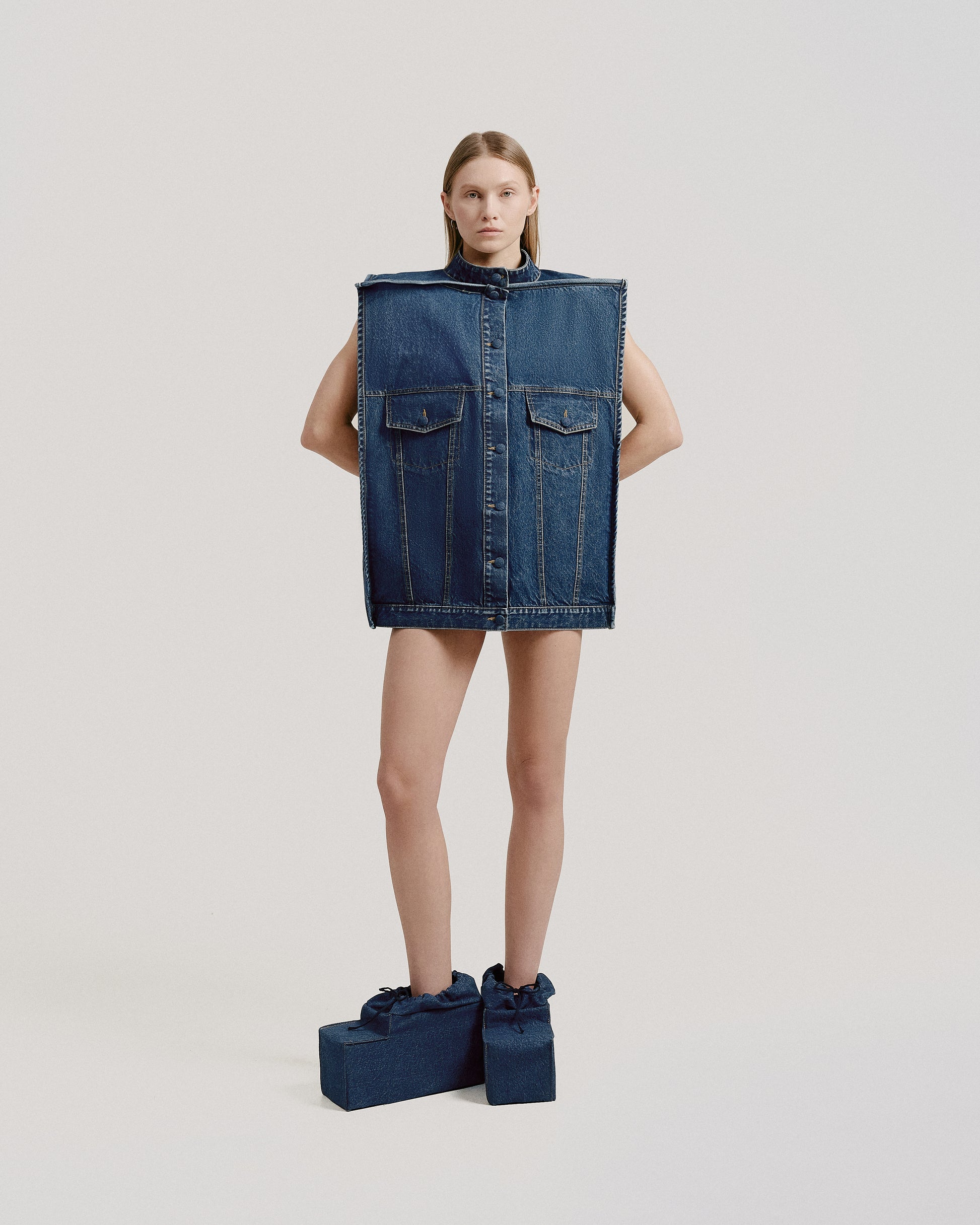 Buy Square Vest – by Ksenia Schnaider | Ethical & Sustainable Fashion