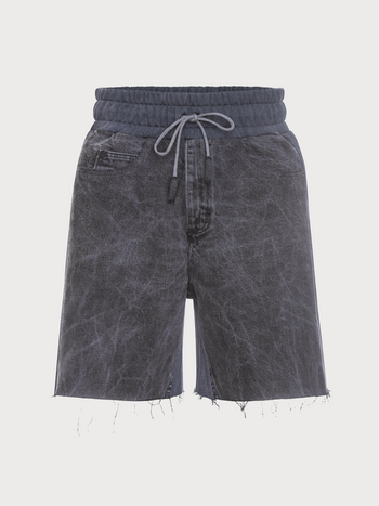 Yin Yang Denim Shorts