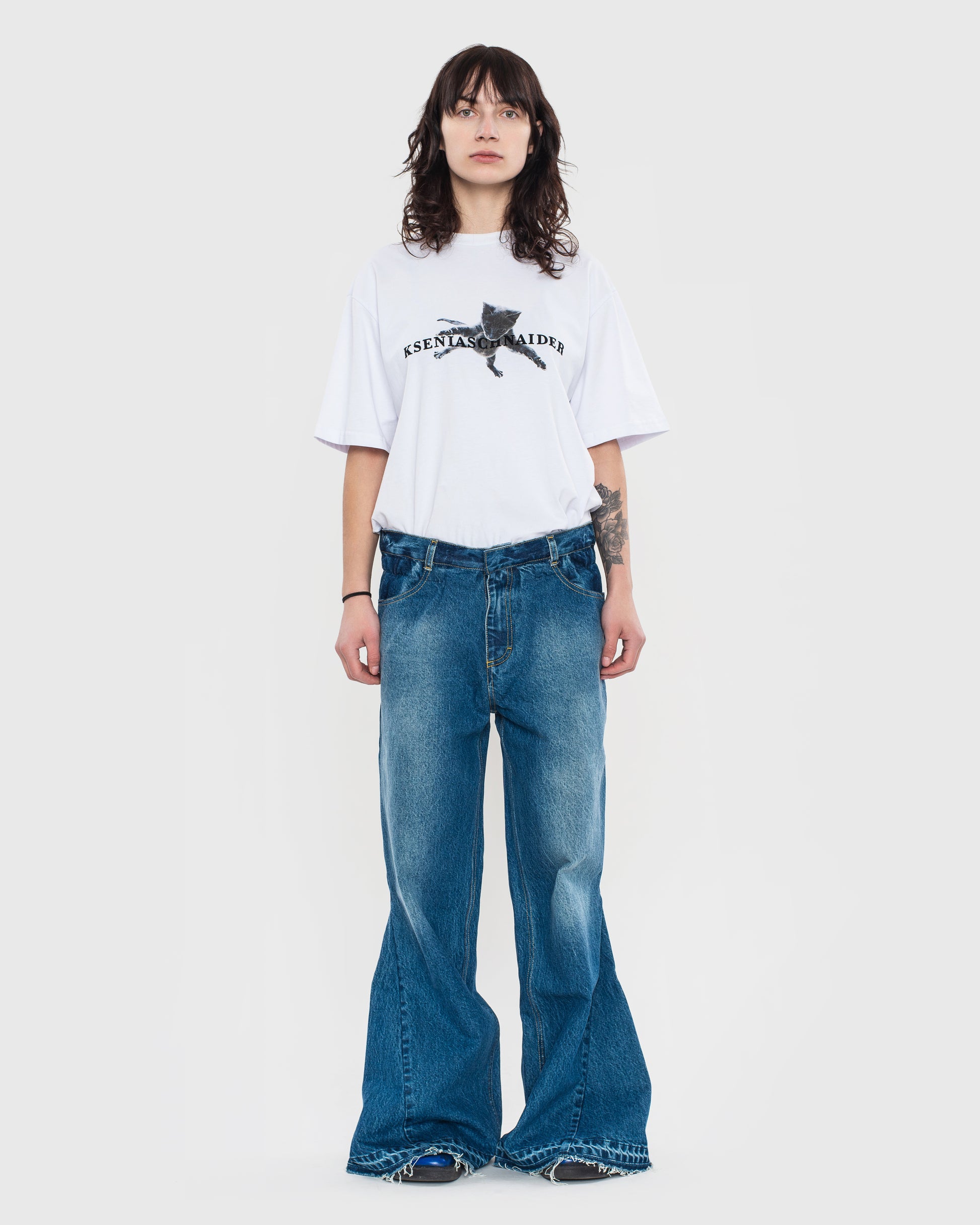 Buy Baggy Jeans – Bottoms by Ksenia Schnaider | Ethical & Sustainable Fashion