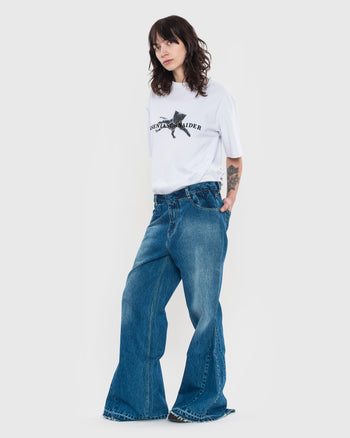Buy Baggy Jeans – Bottoms by Ksenia Schnaider | Ethical & Sustainable Fashion