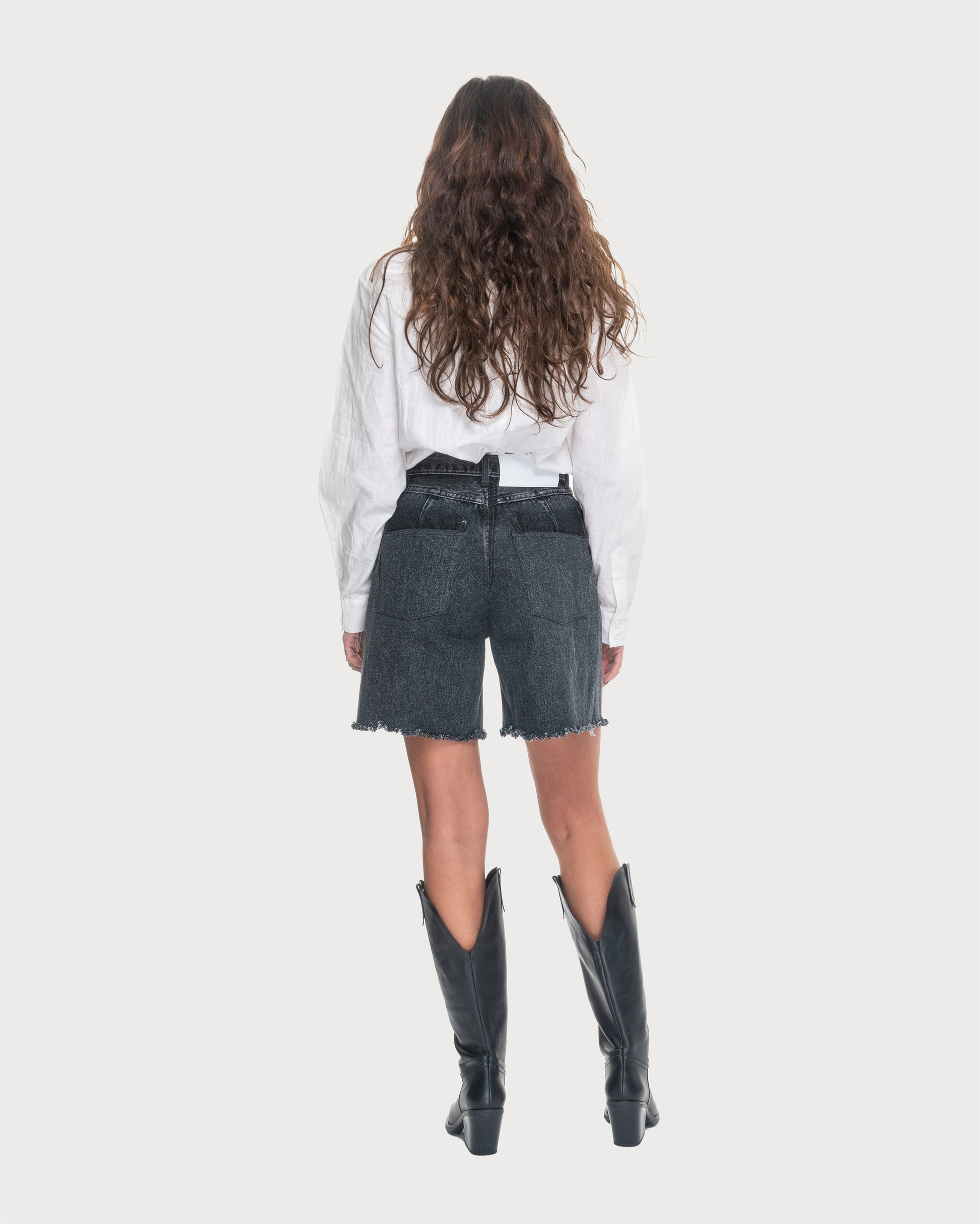 Buy Reworked Shorts – Bottoms by Ksenia Schnaider | Ethical & Sustainable Fashion
