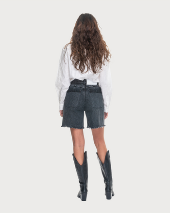 Buy Reworked Shorts – Bottoms by Ksenia Schnaider | Ethical & Sustainable Fashion