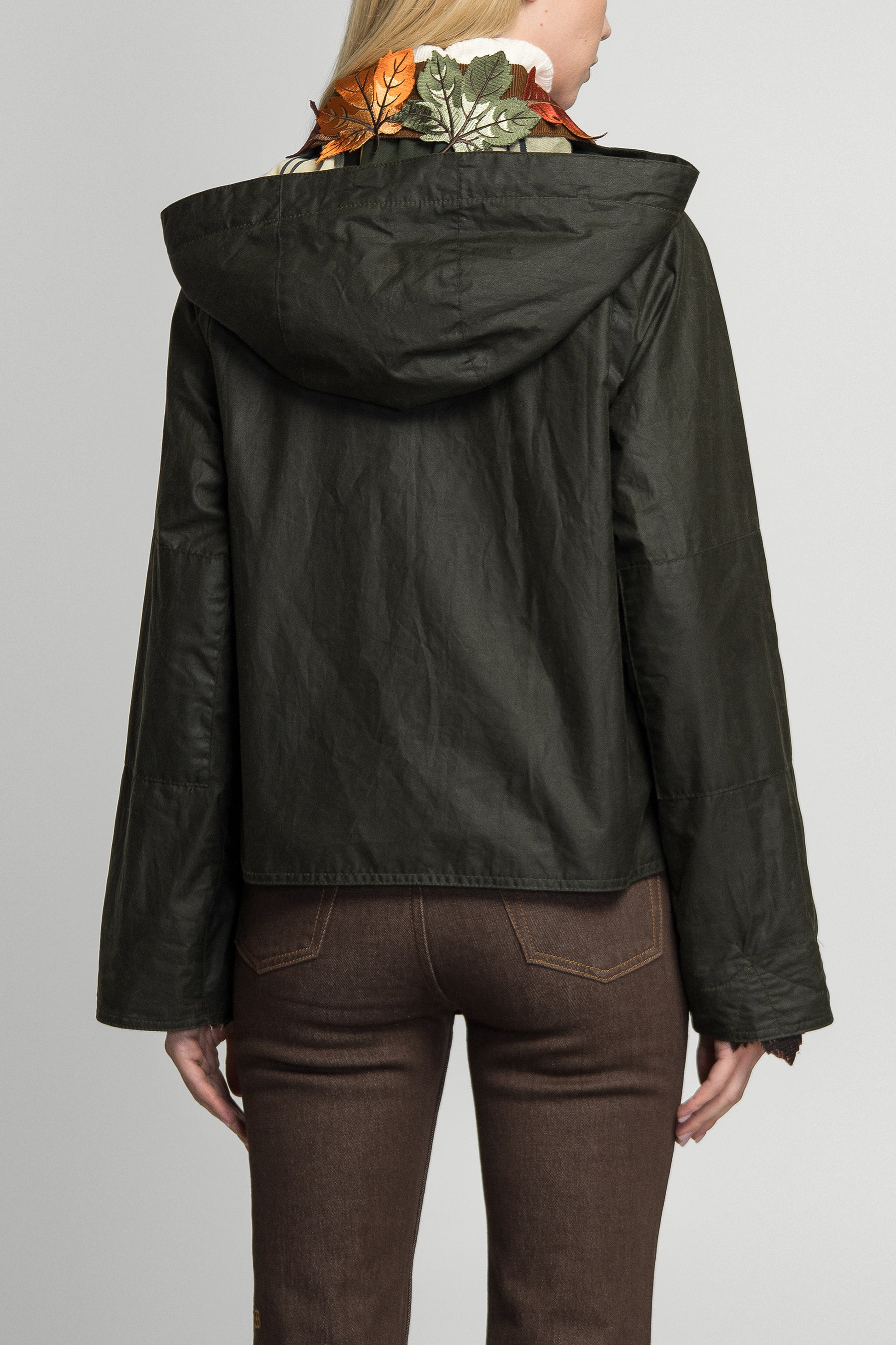 Buy ERMA WAXED JACKET – Outerwear by Ksenia Schnaider | Ethical & Sustainable Fashion