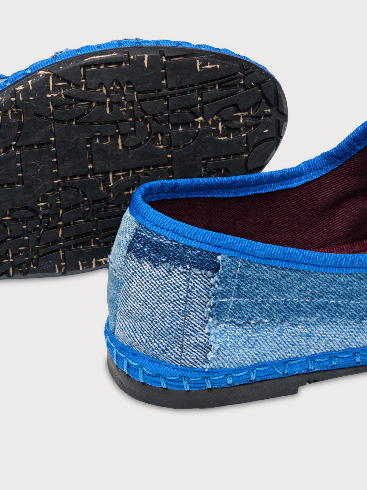 Buy Patchwork Mary Jane Flats – Accessories by Ksenia Schnaider | Ethical & Sustainable Fashion