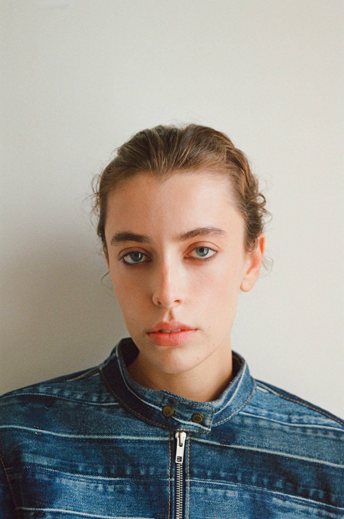 Buy Rewaist Denim Jacket – Outerwear by Ksenia Schnaider | Ethical & Sustainable Fashion
