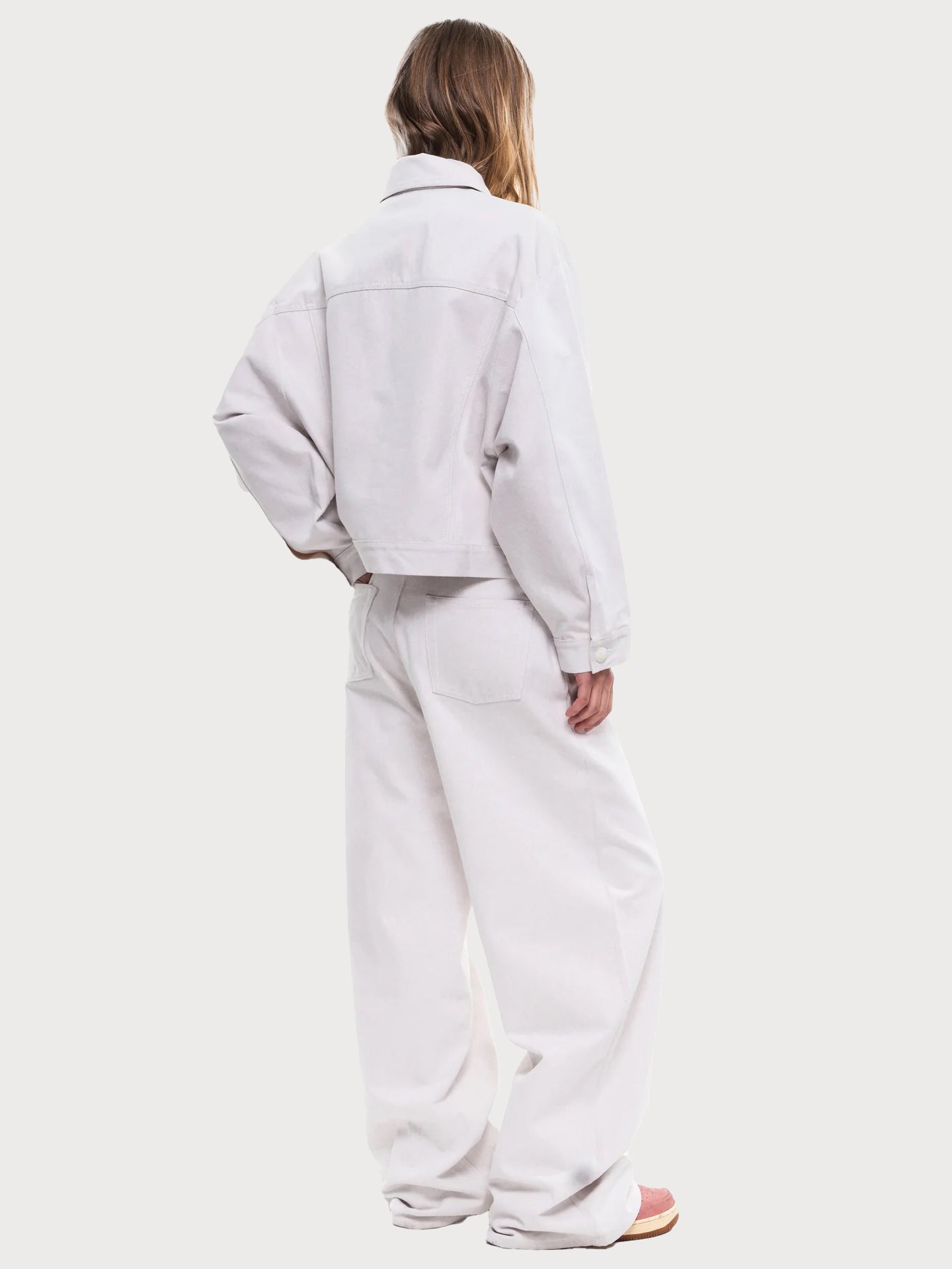 Buy Denim Uniform Jacket – Tops by Ksenia Schnaider | Ethical & Sustainable Fashion