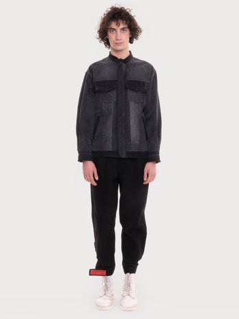 Buy Reworked Denim Jacket – Outerwear by Ksenia Schnaider | Ethical & Sustainable Fashion