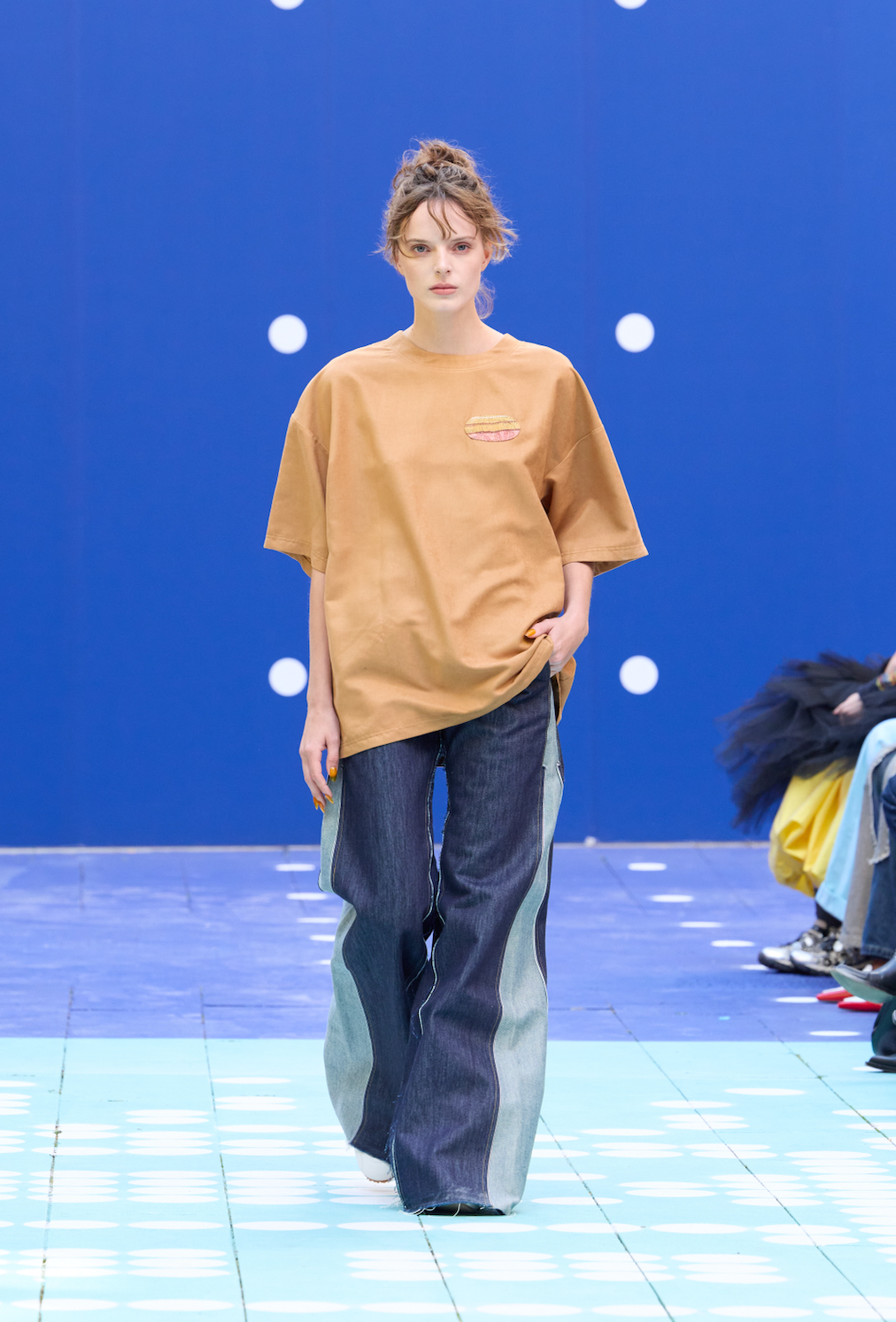 Reworked Wide Leg Jeans - KSENIASCHNAIDER