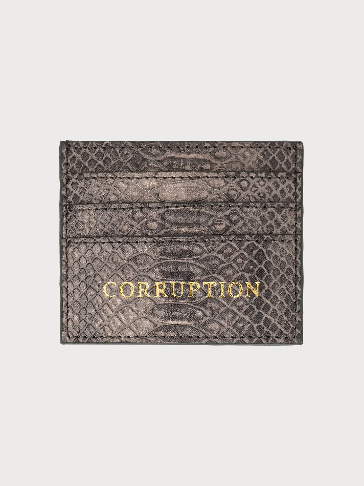 Buy Corruption Cardholder – Accessories by Ksenia Schnaider | Ethical & Sustainable Fashion