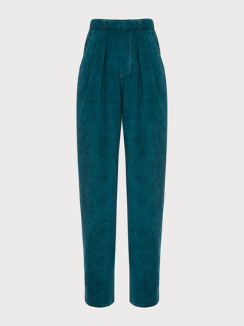 Buy Velvet Pants – Bottoms by Ksenia Schnaider | Ethical & Sustainable Fashion