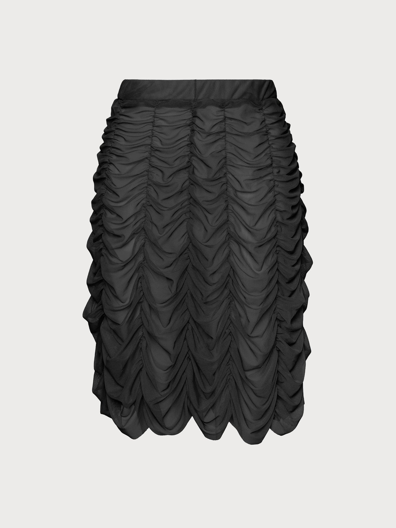 Buy Mesh Drape Skirt – Bottoms by Ksenia Schnaider | Ethical & Sustainable Fashion