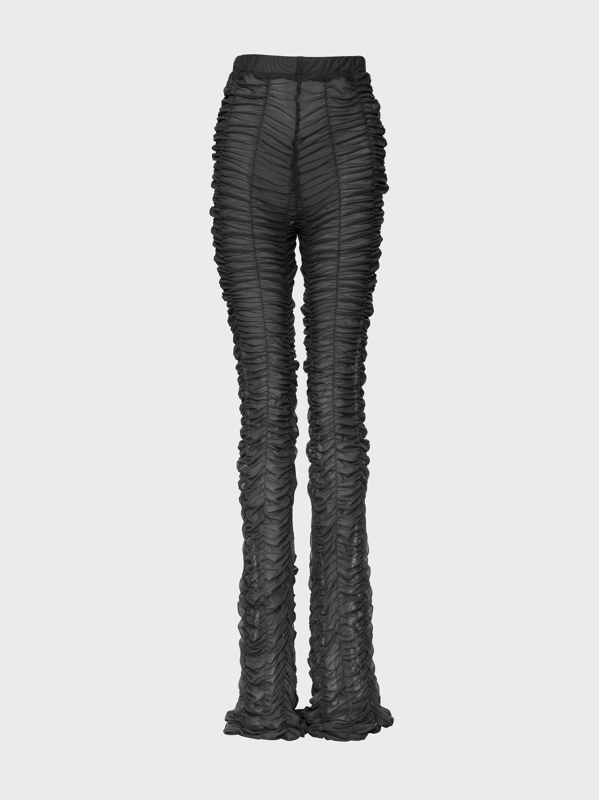 Buy Mesh Drape Pants – Bottoms by Ksenia Schnaider | Ethical & Sustainable Fashion