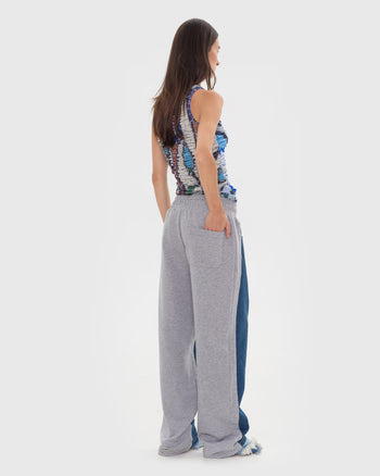 Yin Yang Denim Joggers