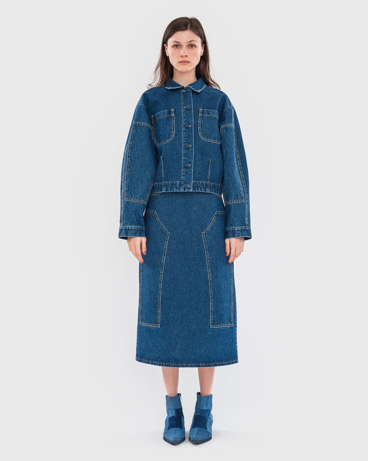 Double Face Denim Jacket