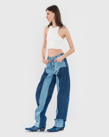 Reworked Fortune Cookie Jeans