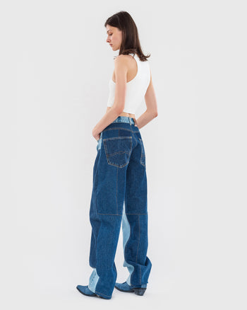 Reworked Fortune Cookie Jeans