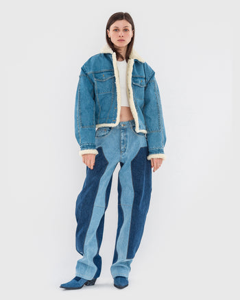 Reworked Fortune Cookie Jeans
