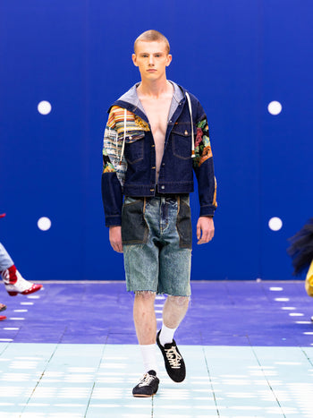 Reworked Denim Shorts