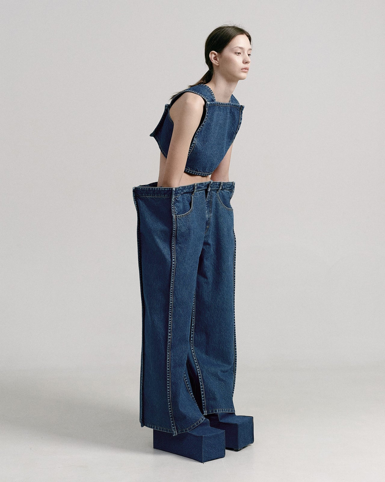 Buy Square Mini Top – by Ksenia Schnaider | Ethical & Sustainable Fashion