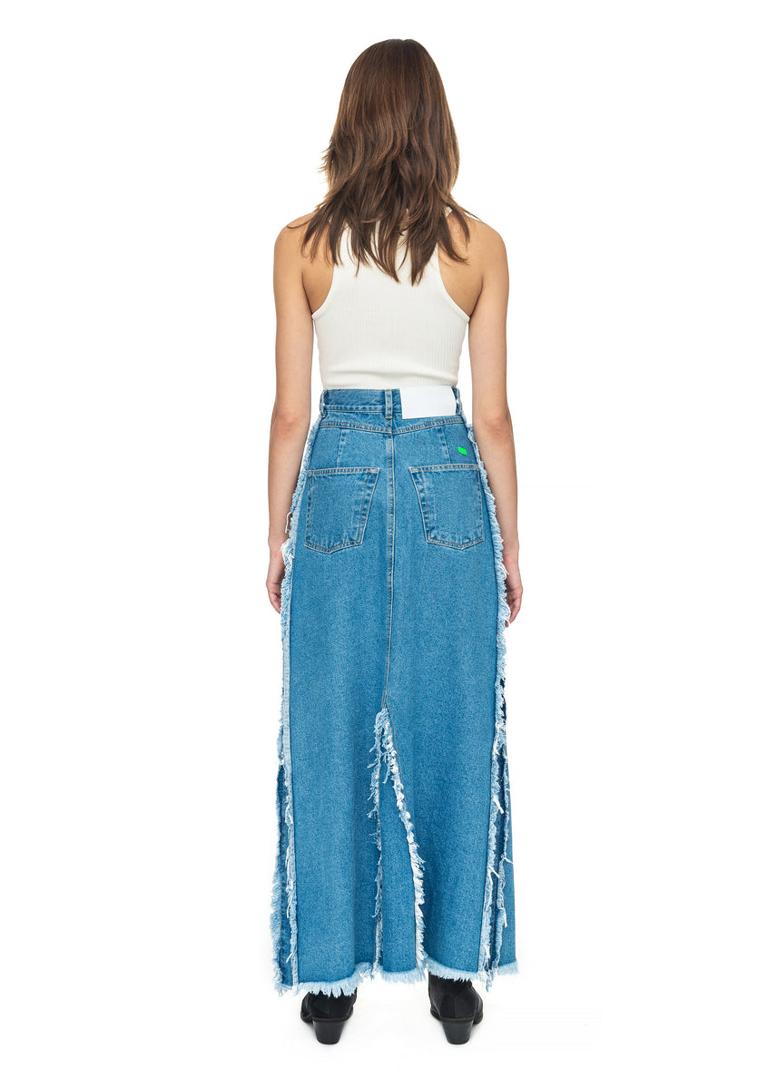 Maxi Skirt with Ruffles image