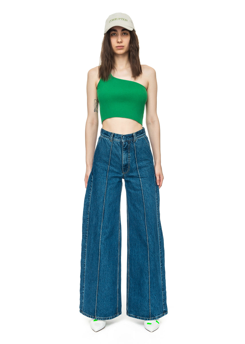 Jeans with Side Cutouts image