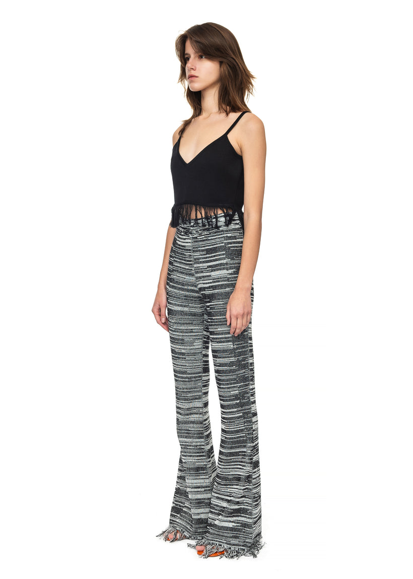 Knit Pants with Fringes image