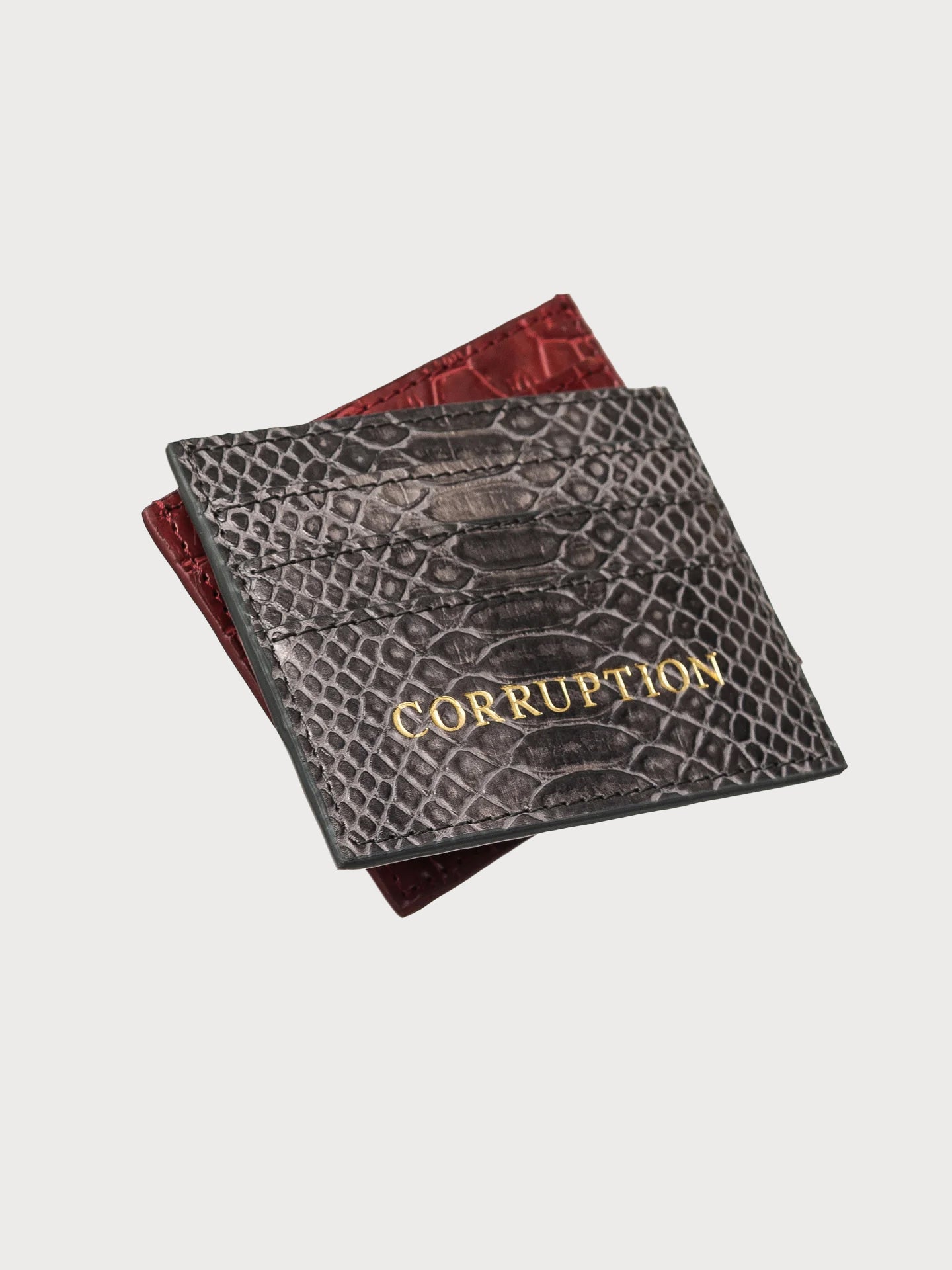 Buy Corruption Cardholder – Accessories by Ksenia Schnaider | Ethical & Sustainable Fashion