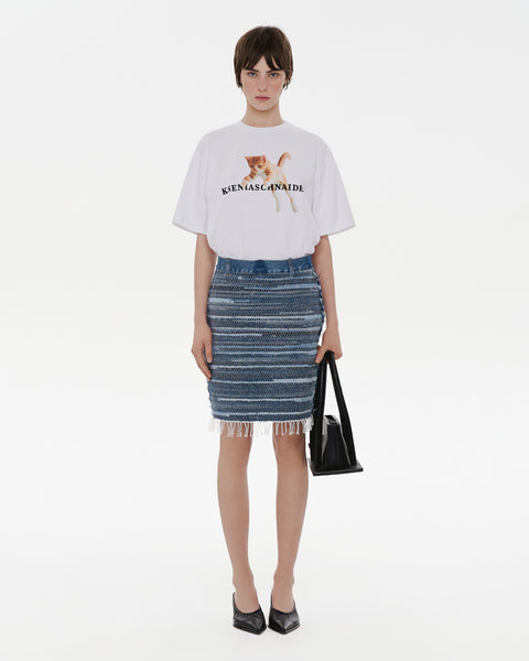 Zero-Waste Skirt in Rug Technique - KSENIASCHNAIDER