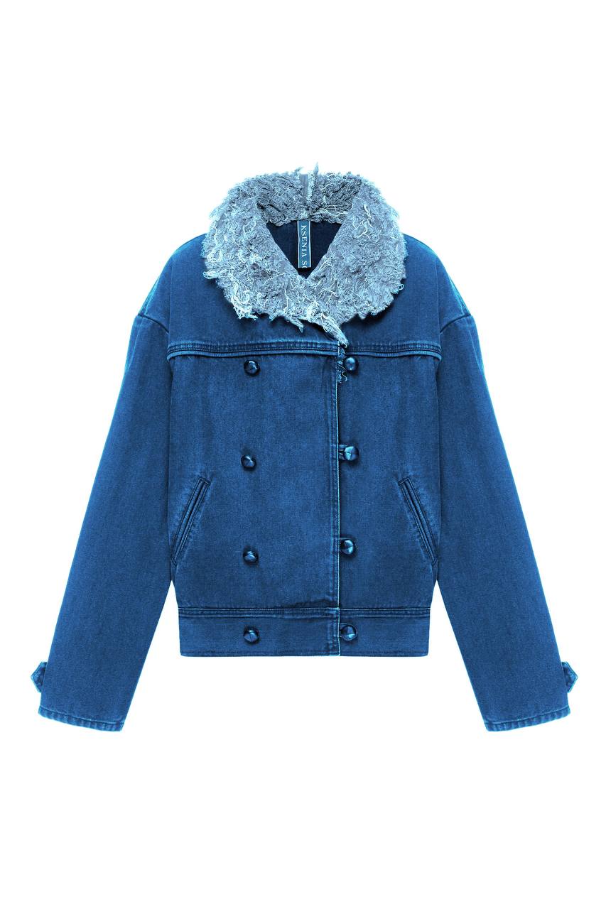 JEKE-DG Men Denim Jacket Fur Collar Clothes Fleece Lined Button Down Jean  Trucker Coats Casual Outwear Warm Parka Winter Tops (Medium,Black) at  Amazon Men's Clothing store