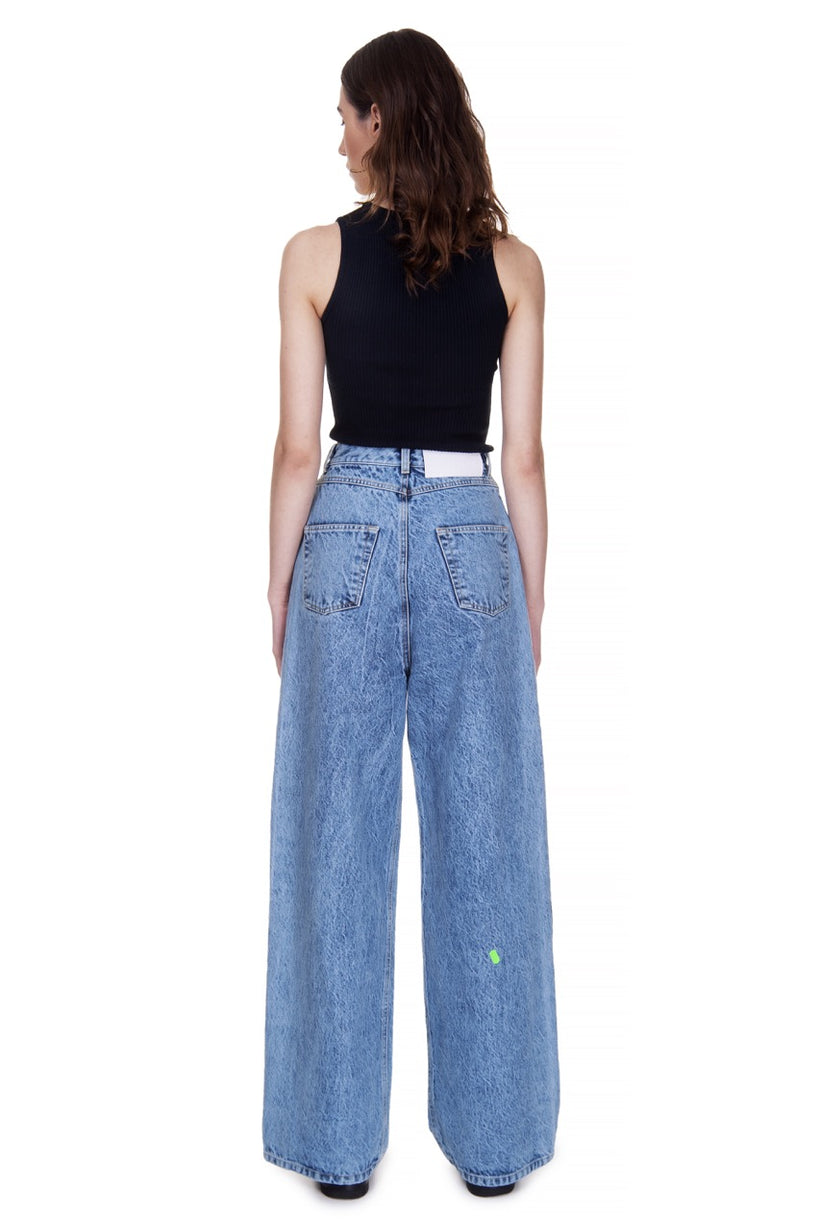 Acid Wash Loose Jeans image