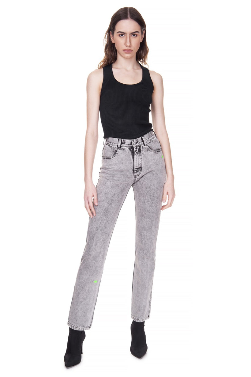 Slim Acid Wash Jeans image