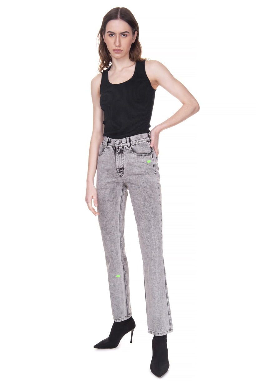 Slim Acid Wash Jeans image