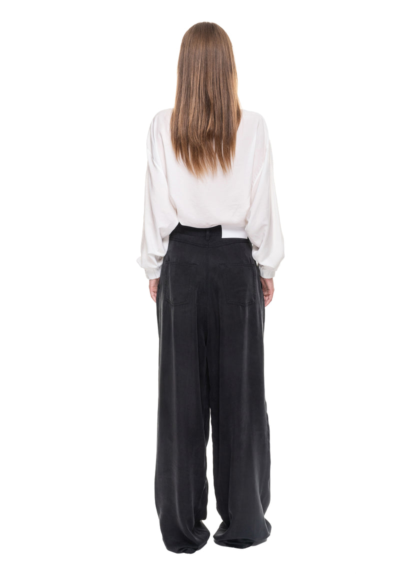 Wide Grey Trousers image