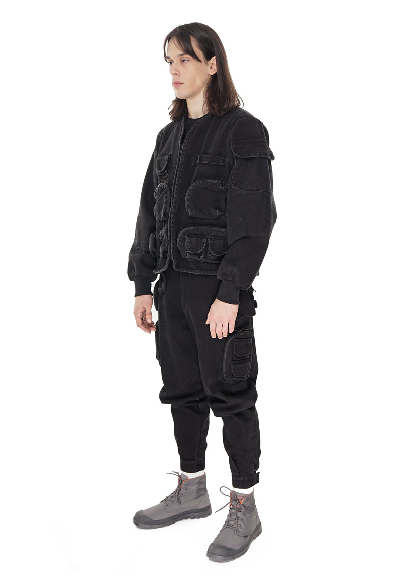 Multi Pocket Bomber Jacket image