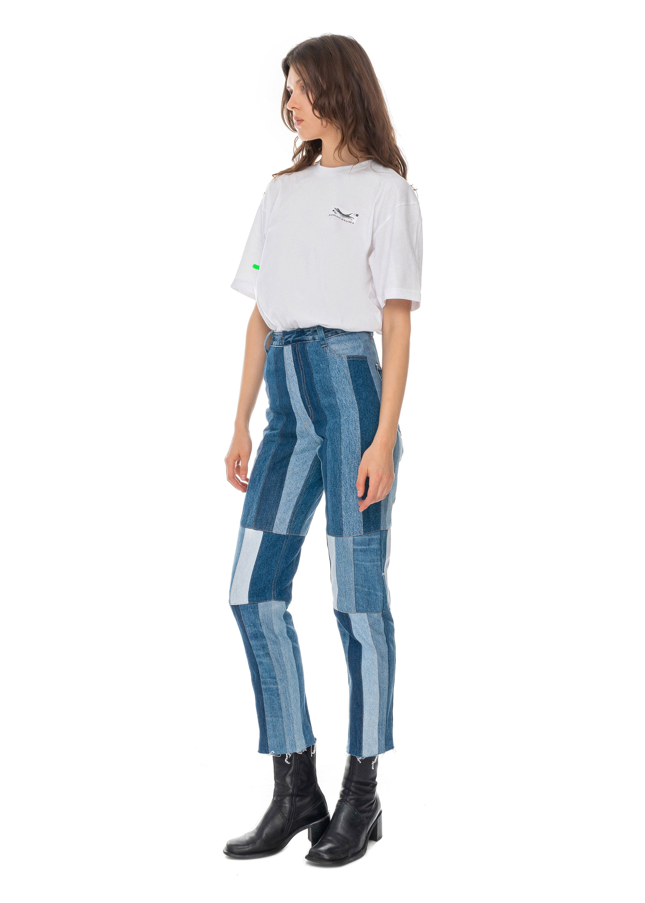 Reworked Striped Jeans image