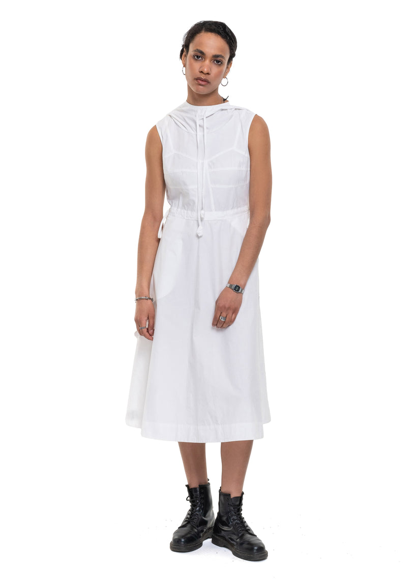 White Babushka Dress image